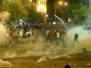 مواجهات عنيفة على خلفية طائفية وسط بيروت