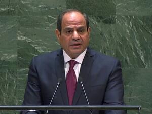 الرئيس المصري عبد الفتاح السيسي