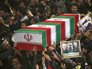 من مراسم تشييع قاسم سليماني