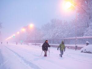 فوضى في انحاء اسبانيا جراء عاصفة ثلجية نادرة