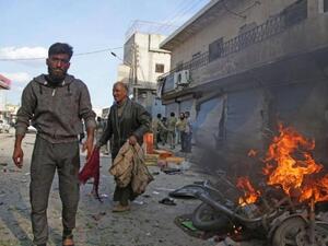 15 قتيلا بانفجار سيارة مفخخة في مدينة تل أبيض السورية