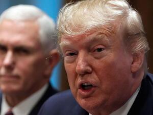 دونالد ترامب ونائبه مايك بنس