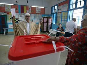 من عمليات الاقتراع في انتخابات الرئاسة التونسية