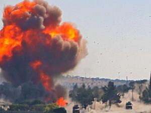  إصابة دورية تركية روسية مشتركة في انفجار بسوريا- فيديو