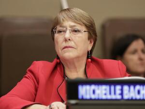 المفوضة السامية للأمم المتحدة لحقوق الإنسان ميشيل باشليه 