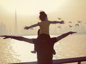 Family in Dubai