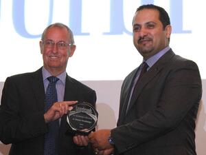 Ali Al Najjar, Assistant General Manager and Head of Operations Department at Al Ansari Exchange, received the award during the awarding ceremony