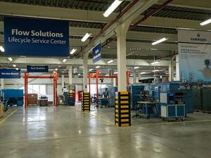 مركز خدمات معايرة التدفق