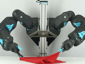 Researchers have created a new low-cost, human friendly robot named Blue. 