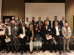 إس إيه بي تحتفل بتخريج 22 من المشاركين في برنامج المهنيين الشباب في الأردن.