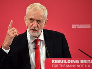 Britain's opposition Labour Party leader Jeremy Corbyn  (AFP)