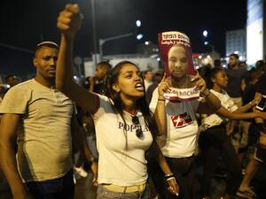 Teka was shot in Kiryat Haim, a town near the northern port city of Haifa, late on June 30. MENAHEM KAHANA / AFP