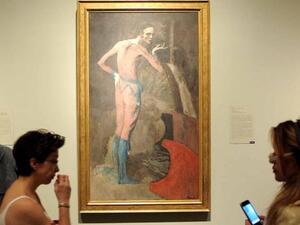 Picasso's "The Actor" (Twitter)