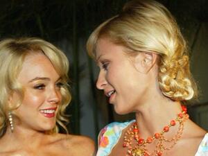 Lindsay Lohan and Paris Hilton (Twitter)