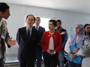 بدء دورة التمويل الجديدة التي تعتبر واحدة من العديد من الخطوات التي تقوم بها اليابان لدعم الأردن