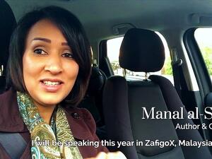  الناشطة السعودية المعارضة منال الشريف 