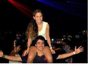 انيسة وشقيقها باسل ابناء شقيقة الاسد