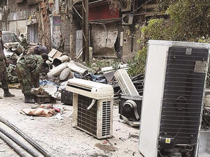 حرب على الغنائم بين عناصر مليشيات الاسد