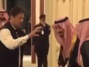 عمران خان امام الملك سلمان 