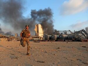  الانفجار الذي هز ميناء بيروت أمس أفسد القمح 