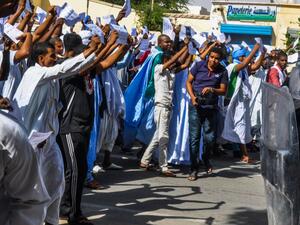 مظاهرات في موريتانيا