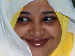 وداد بابكر وصلت إلى جوبا قبل سقوط نظام البشير بيوم