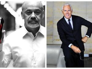 جورجيو أرماني - كريستيان لوبوتان