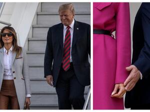 دونالد ترامب وميلانيا 