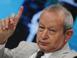 رجل الأعمال المصري الشهير نجيب ساويرس 