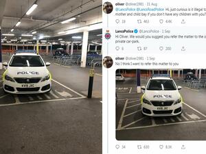 مغرد بريطاني يُحرج الشرطة بصورة أثارت الجدل.. كيف ترى ما فعله؟  مغرد بريطاني يُحرج الشرطة بصورة أثارت الجدل.. كيف ترى ما فعله؟