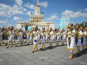 انطلاق المهرجان الدولي للموسيقى العسكرية بروسيا انطلاق المهرجان الدولي للموسيقى العسكرية بروسيا
