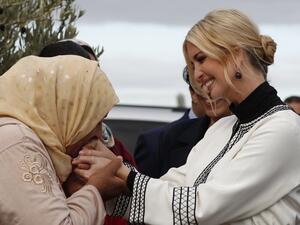 إيفانكا ترامب مع السيدة المغربية 