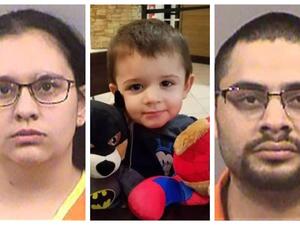 الضحية أنتوني بان مع الأم وصديقها