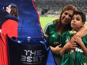 سيلفيا جريكو وابنها نيكولاس