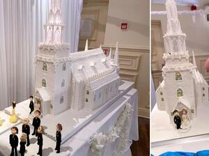 تحفة فنية مصنوعة من الكيك تحفة فنية مصنوعة من الكيك