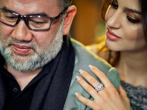 أوكسانا فوفودينا مع طليقها الملك محمد الخامس