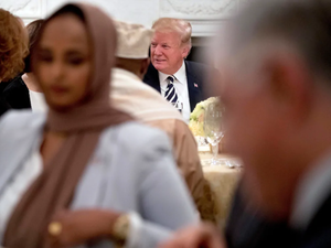 الرئيس الأمريكي "دونالد ترامب"