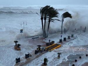 عاصفة تضرب إسبانيا