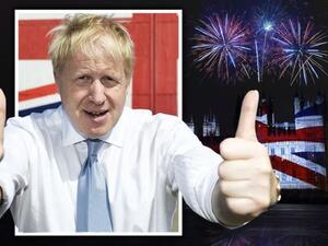 رئيس الوزراء البريطاني "بوريس جونسون" 