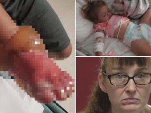 الطفلة كايلي روبنسون / حماة والدتها جينيفر فون الطفلة كايلي روبنسون / حماة والدتها جينيفر فون