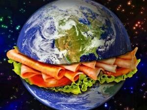 شطيرة الأرض