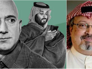 محمد بن سلمان - جمال خاشقجي - جيف بيزوس 