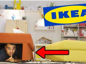 لعبة الغميضة في متاهات إيكيا  لعبة الغميضة في متاهات إيكيا