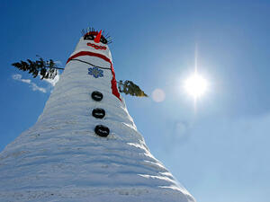 النمسا تدخل "غينيس" بأطول رجل ثلج في العالم