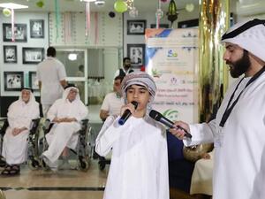 جانب من مبادرة محبة وعطاء في يوم زايد للعمل الانساني