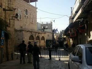 جيش الاحتلال يطلاق النار على شاب فلسطيني في البلدة القديمة بالقدس