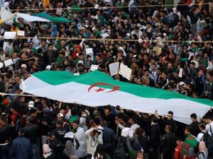 الجزائريون يتظاهرون للجمعة التاسعة للمطالبة برحيل النظام