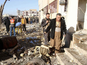 مقتل 4 من ضباط الشرطة الاتحادية العراقية في انفجار قنبلة بكركوك