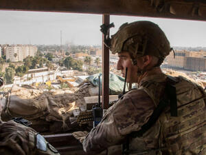 سقوط صواريخ بالقرب من السفارة الأمريكية في العراق