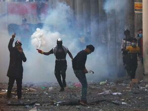 3 قتلى و 50 مصابا باحتجاجات شملت 3 مدن عراقية